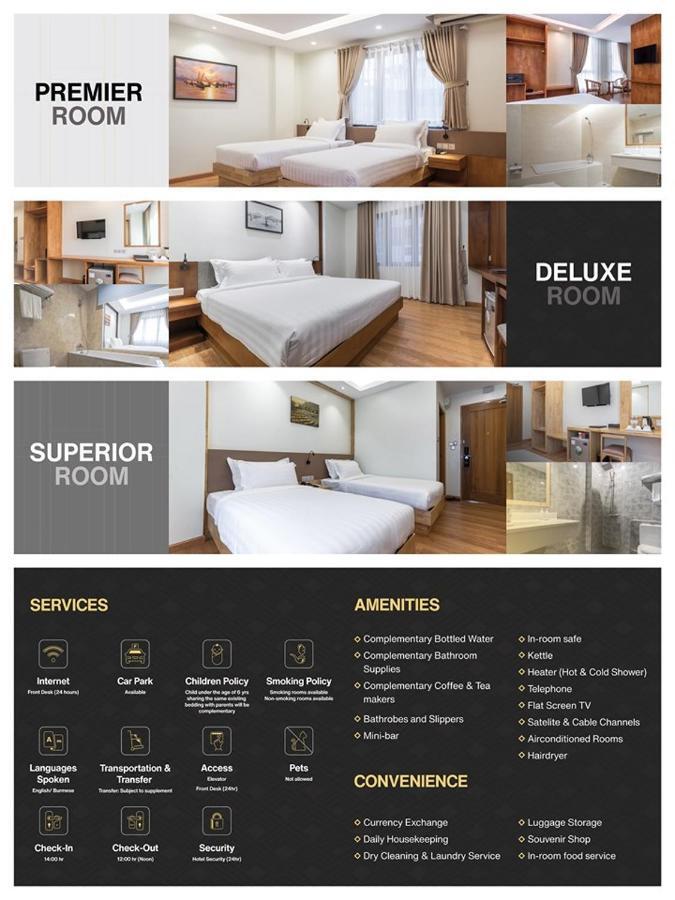 The Gandamar Hotel , Yangon Exterior photo